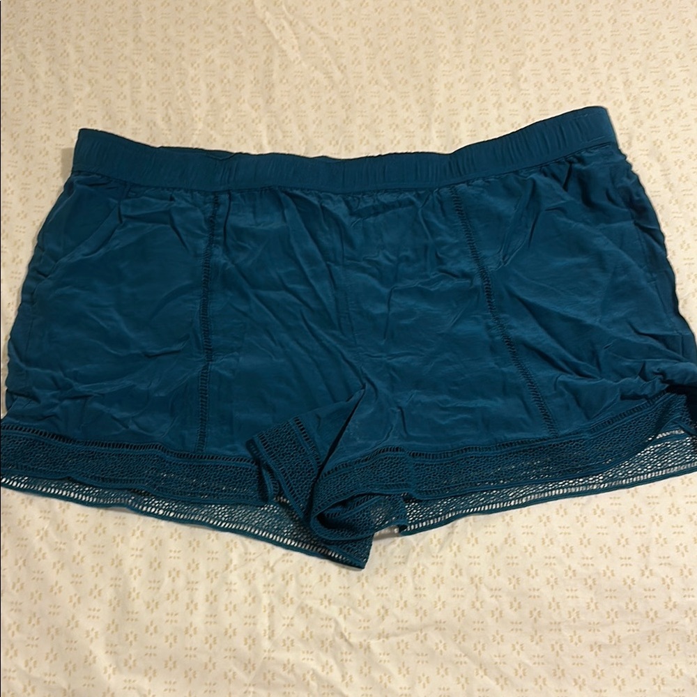 Women's Teal Shorts